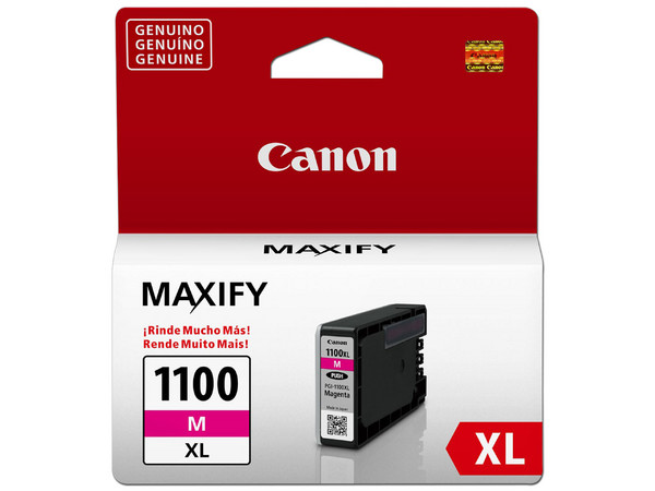 Cartucho de Tinta Canon Magenta Modelo: PGI-1100XL.