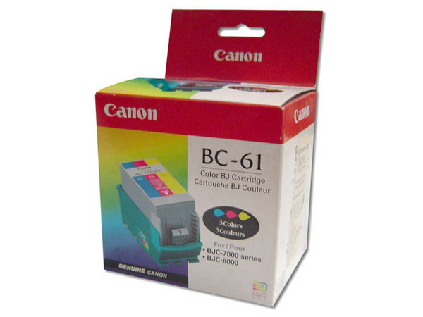 TINTA  CANON COLOR BC61 BJC-70 Modelo: BC61