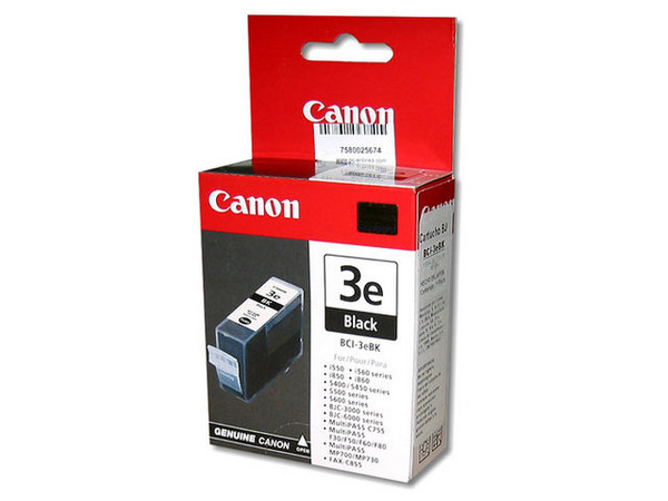 Cartucho de Tinta Canon Negro Modelo: BCI-3EBK