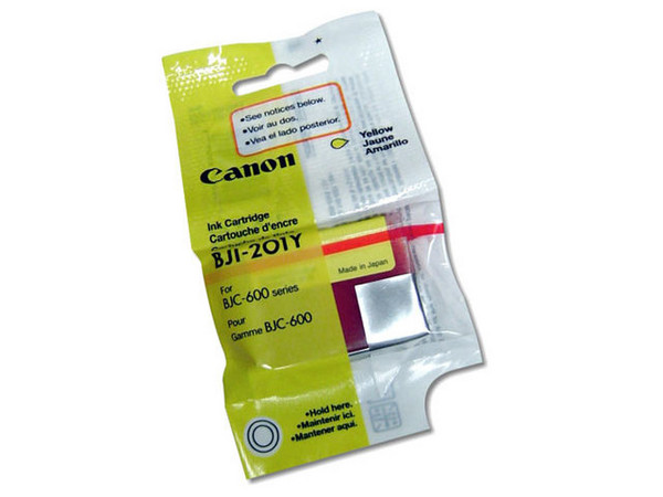 TANQUE TINTA CANON AMARILLO BJ Modelo: BJI-201Y
