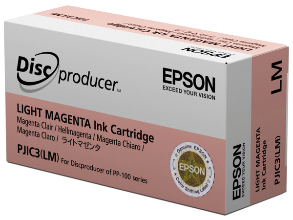 Tinta Epson Stylus Magenta Light Ink, compatible con impresoras Epson PP-100.