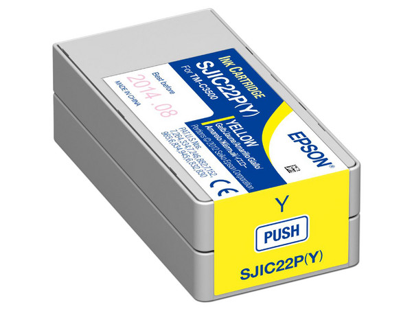 Cartucho de Tinta Epson Amarillo, Modelo: C33S020583.
