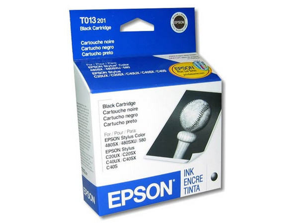 TINTA EPSON STYLUS 480 580 NEG Modelo: T013201