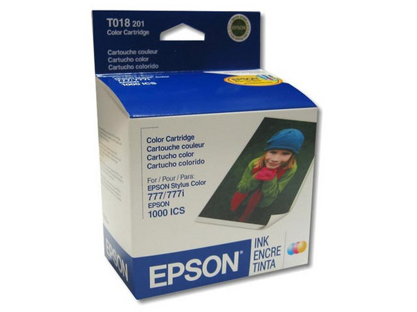 Cartucho de Tinta Epson Color, Modelo: T018201
