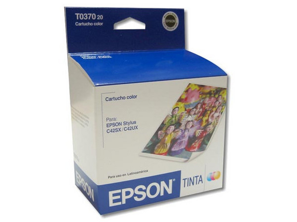 Cartucho de Tinta Epson Tricolor, Modelo: T037020.