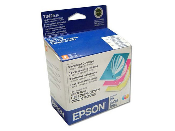 TINTA EPSON STYLUS MULTICOLOR Modelo: T042520
