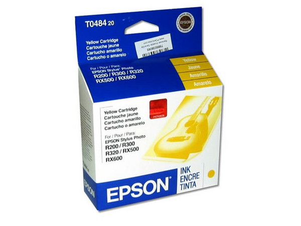 TINTA EPSON STYLUS AMARILLO R300 Modelo: T048420