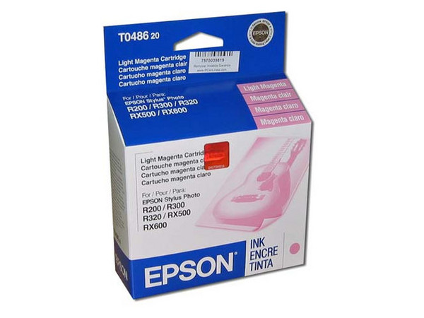 Cartucho de Tinta Epson Magenta Claro, Modelo: T048620