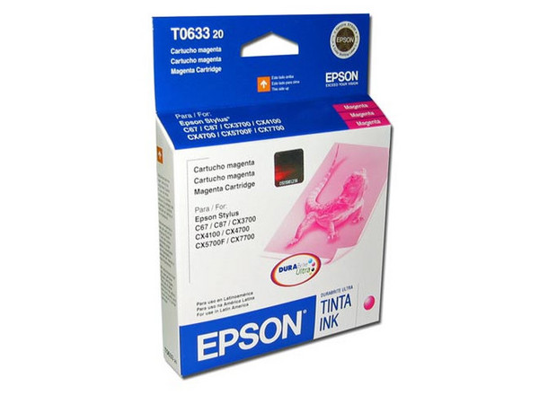 Cartucho de Tinta Epson Magenta, Modelo: T063320