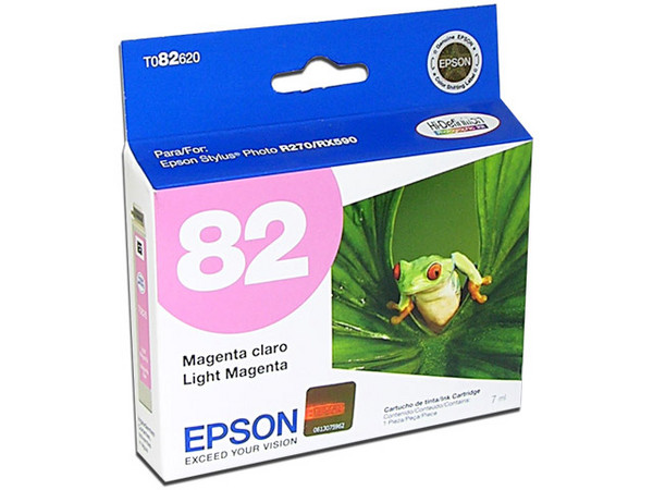 Cartucho EPSON Stylus Magenta Light 82, Modelo: T082620-AL.