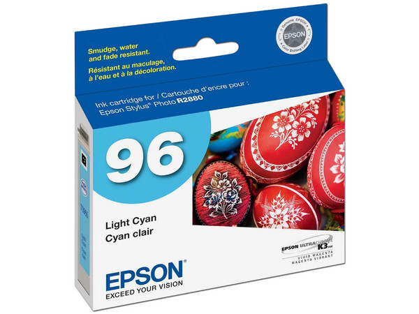 Cartucho de Tinta Epson Cyan Claro 96, Modelo: T096420
