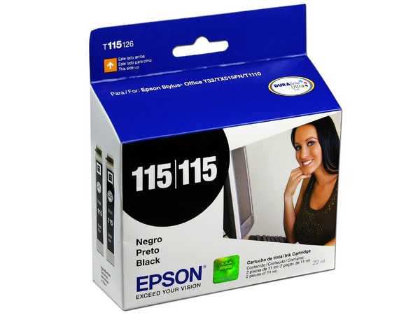 Cartucho de Tinta Epson 115 Negro, Modelo: T115126-AL