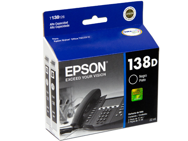 Cartucho EPSON Stylus Negro Modelo: T138126-AL