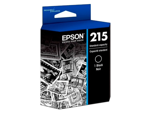 Cartucho de Tinta Epson 215, Negro, Modelo: T215120-AL.