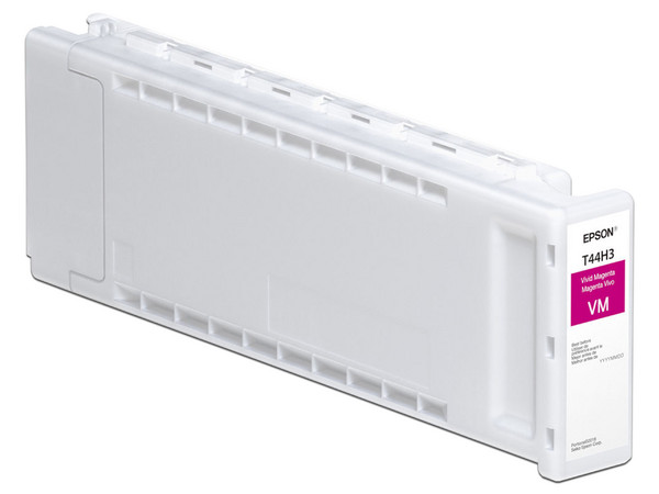 Cartucho de Tinta Epson UltraChrome PRO12, Magenta, Alto Rendimiento, 700ml. Modelo: T44H320.