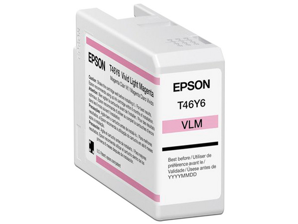 Cartucho de tinta Epson UltraChrome Pro10 Magenta Claro, Modelo: T46Y600