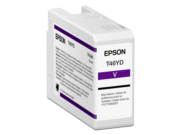 Tinta Epson UltraChrome Pro10 T46Y, 50ml. Color Violeta.