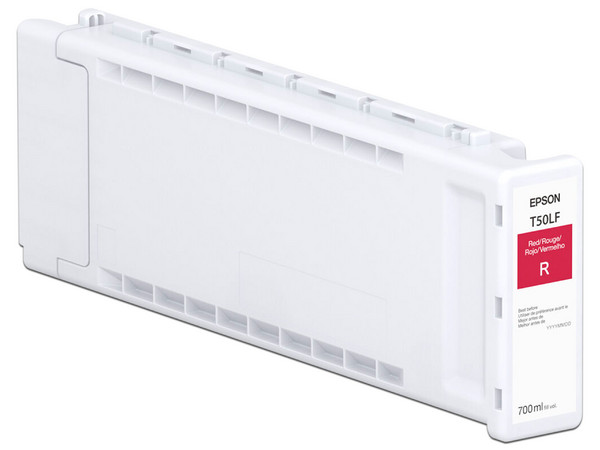 Cartucho de Tinta Epson T50L UltraChrome XD3 de 700ml, Color Rojo.