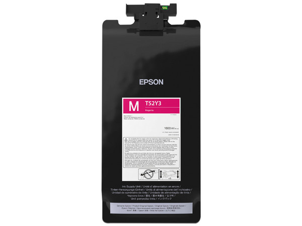 Tinta Epson UltraChrome, Color Magenta, 1.6L, Modelo: T52Y320.