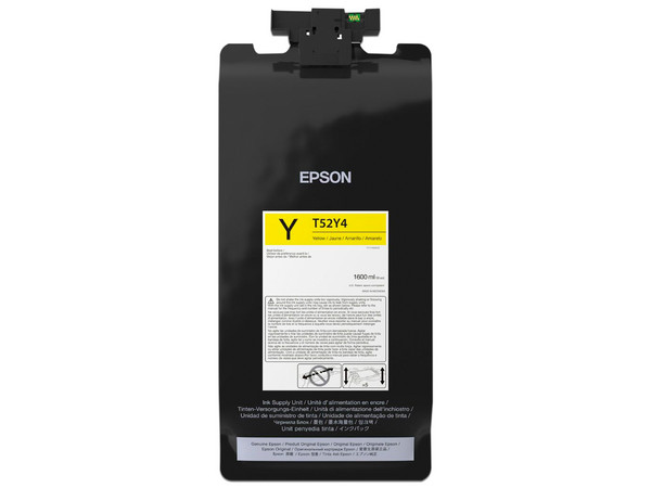 Cartucho de Tinta Epson UltraChrome XD3 Amarillo, Modelo: T52Y420.