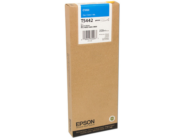 Cartucho de Tinta Epson Cian UltraChrome Modelo: T5442