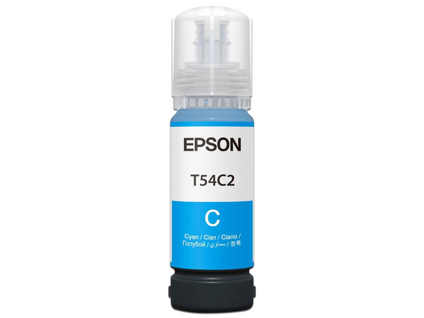 Botella de Tinta Epson T54C220, Cian, para SureLab D570, 70 ml.