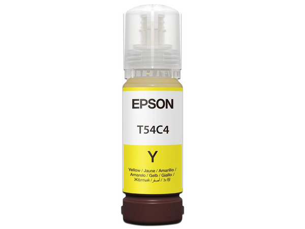 Botella de Tinta Epson T54C420, Amarillo, para SureLab D570, 70 ml.