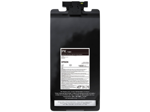 Tinta Epson T56E120, UltraChrome PRO 12, 1.6L, Diseño-Gráficos, Negro Claro