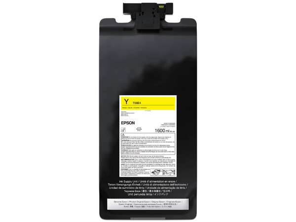 Tinta Epson T56E420, UltraChrome PRO 12, 1.6L, Diseño-Gráficos, Amarilla