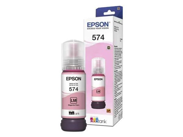Botella de Tinta Magenta Claro Epson T574, Modelo: T574620-AL.