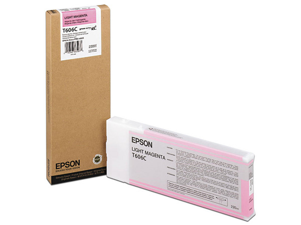 Cartucho Epson UltraChrome K3 Magenta claro, Modelo: T606C00.