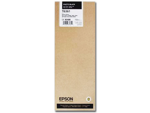 Cartucho Epson Stylus Pro Negro 7900/9900, Modelo: T636100.