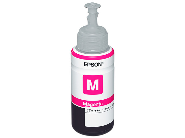 Botella de Tinta Magenta Epson 673, Modelo: T673320.