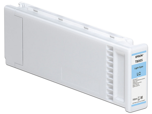 Cartucho Epson Cian UltraChrome Pro, Modelo: T800500, 700 ml.