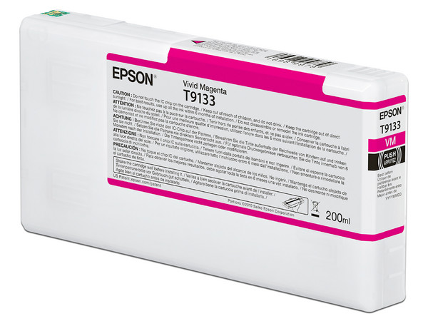 Cartucho de Tinta Epson, color Magenta Vivo, Modelo: T913300.