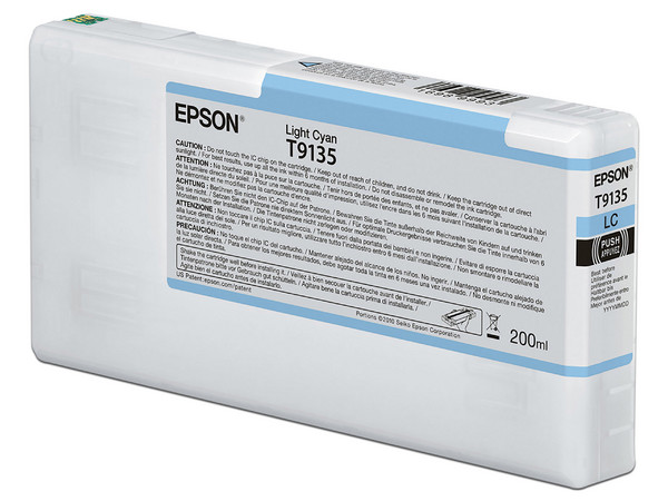 Cartucho de Tinta Epson 913 Cian Claro, Modelo: T913500, 200 ml.