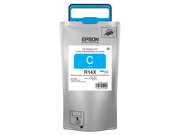 Botella de Tinta Cian Epson R14X, Modelo: TR14X220-AL