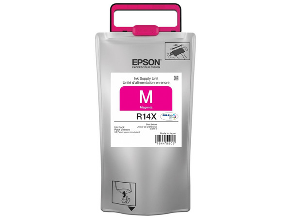 Bolsa de Tinta Epson RX14 Magenta, Modelo: TR14X320-AL.
