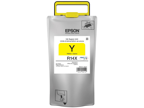 Bolsa de Tinta Epson RX14 Amarillo, Modelo: TR14X420-AL.