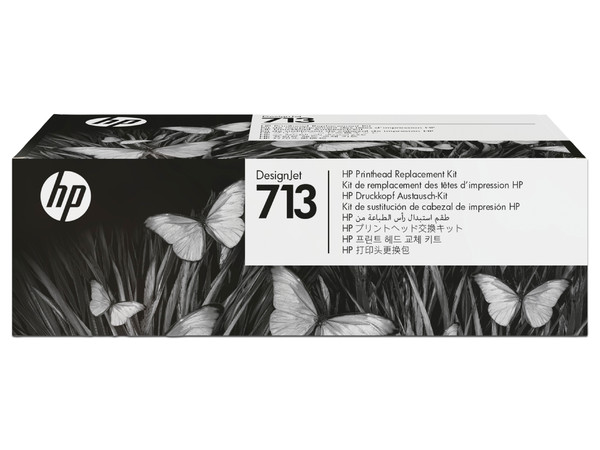 Cabezal de impresión HP 713 Negro y Tricolor, Modelo: 3ED58A