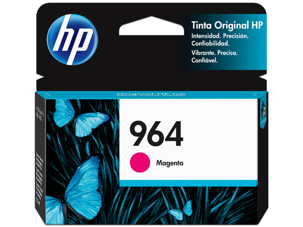 Cartucho de Tinta HP 964 Magenta, Modelo: 3JA51AL.