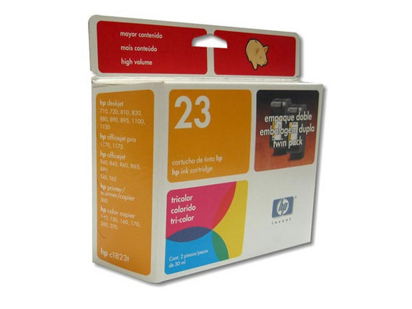 TINTA HP TWIN TRICOLOR DESKJET Modelo: C1823TL