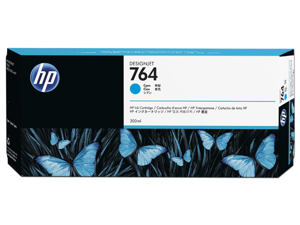 TINTA HP C1Q13A 764 CYAN 300 ML P/T3500