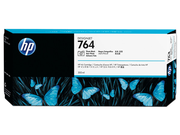 TINTA HP C1Q17A 764 NEGRO FOTO 300ML P/T3500