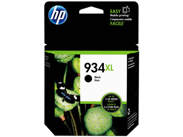 Cartucho de tinta HP 934XL negra Original (C2P23AL).