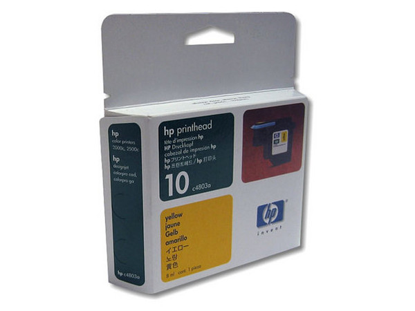 TINTA HP AMARILLO 10 PRINTHEAD Modelo: C4803A