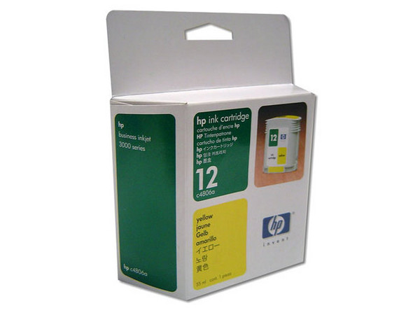 TINTA HP 12 AMARILLA BUSINEES Modelo: C4806A