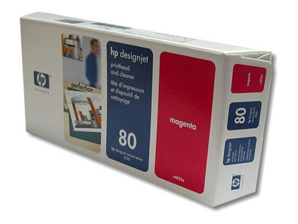 TINTA HP MAGENTA 80 PRINTHEAD Modelo: C4822A