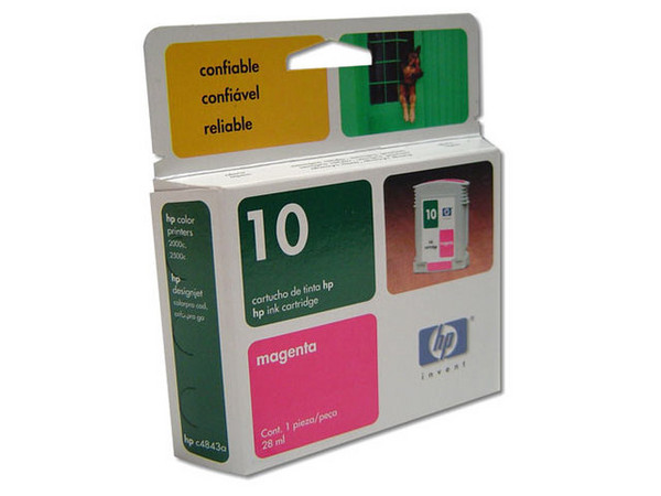 TINTA HP MAGENTA 10 INK SMART Modelo: C4843AL