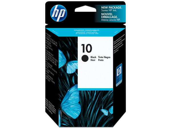 Cartucho de tinta HP 10 negra (C4844A).